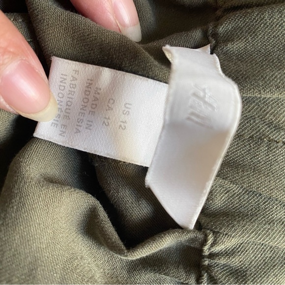 H&M trouser paperbag pant - Picture 4 of 6